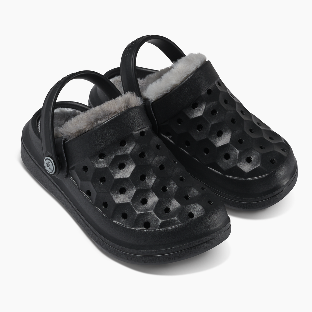 Kids' Varsity Lined Clogs with Popinz - Final Sale