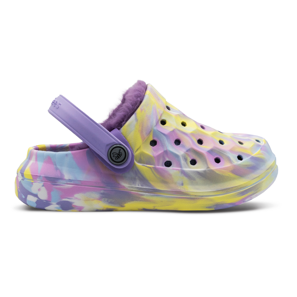 Kids' Varsity Lined Clog with Popinz - Graphics - Final Sale