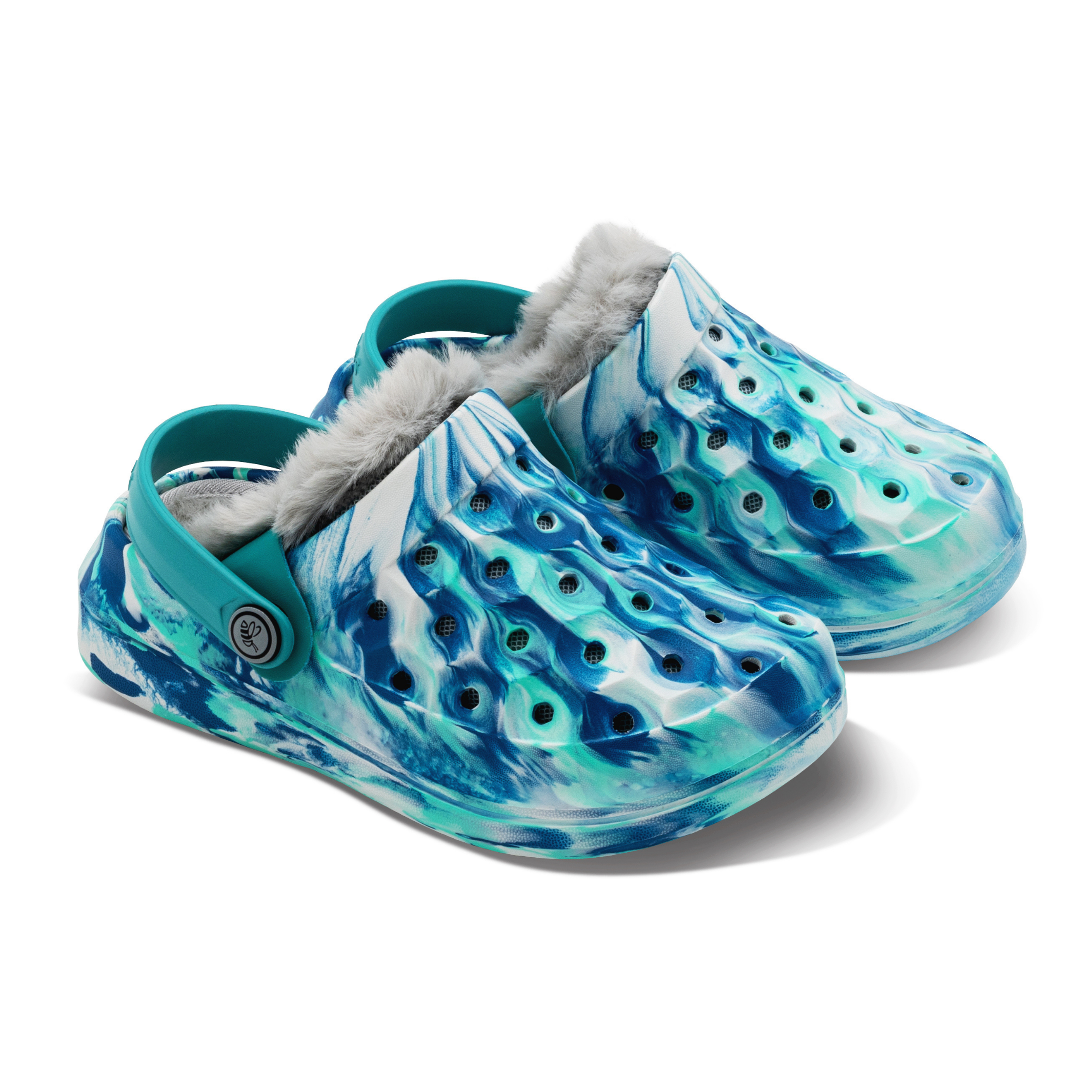 Kids' Varsity Lined Clog with Popinz - Graphics