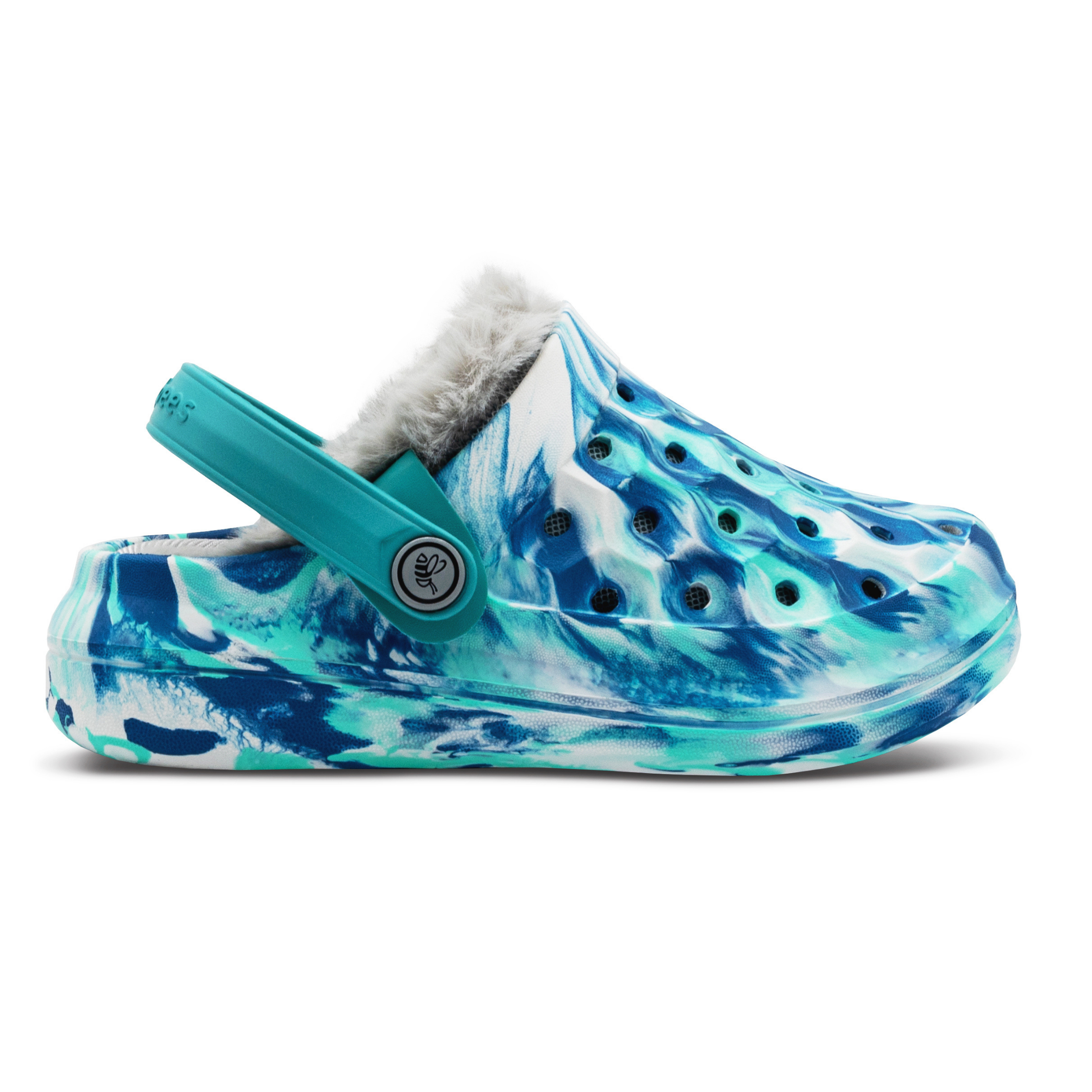 Kids' Varsity Lined Clog with Popinz - Graphics - Final Sale
