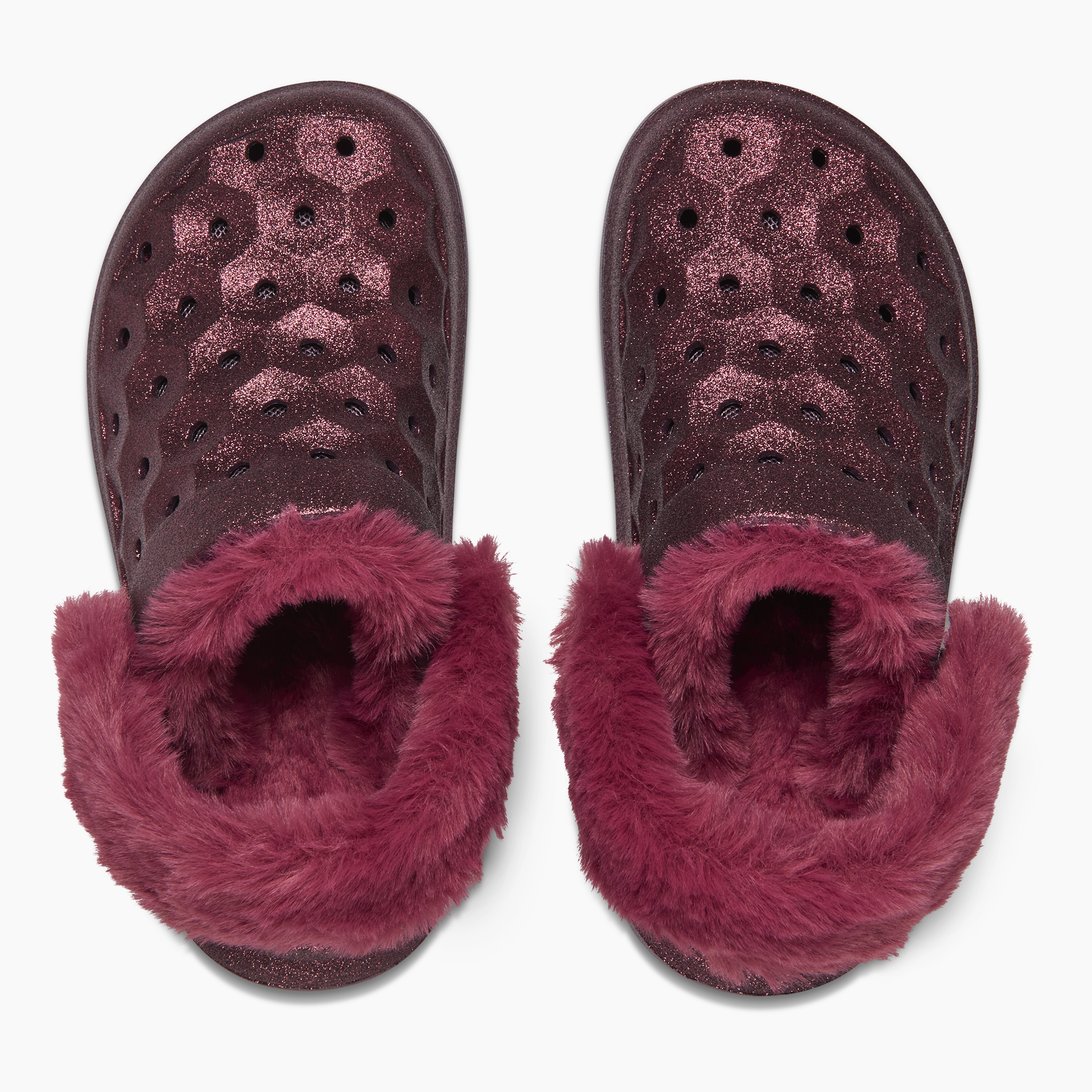 Kids' Varsity Lined Clog with Popinz – Glitter - Final Sale