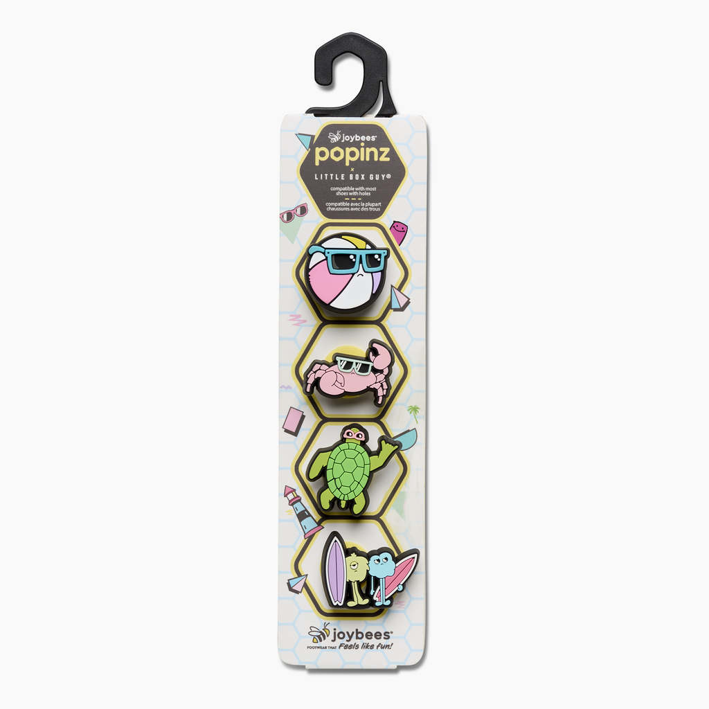 Little Box Guy Beach Popinz 4 Pack