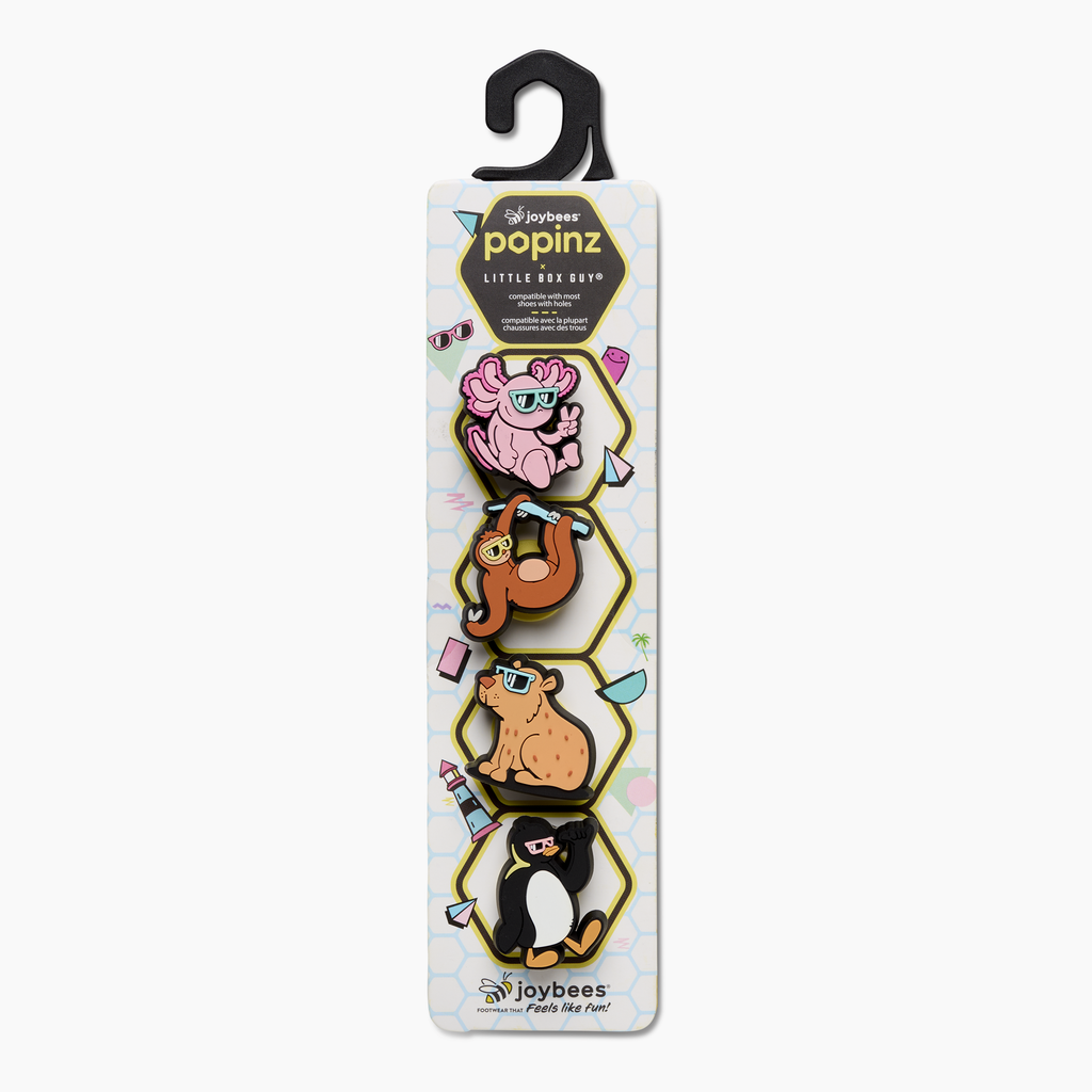 Little Box Guy Zoo Popinz 4 Pack
