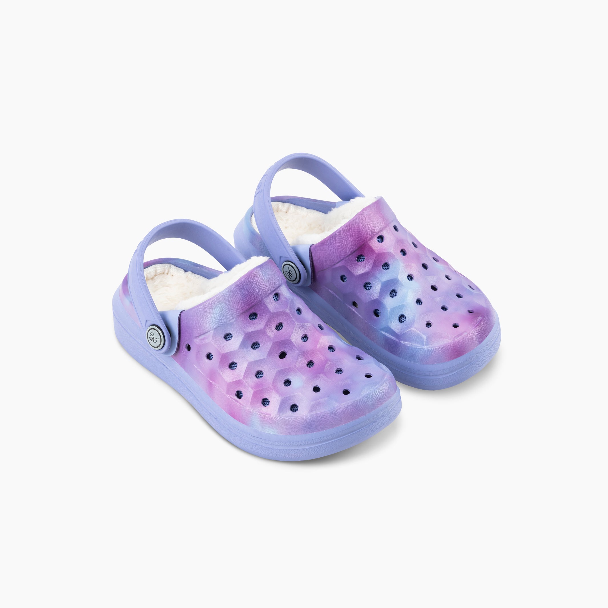 Kids' Varsity Lined Clog with Popinz – Glitter - Final Sale