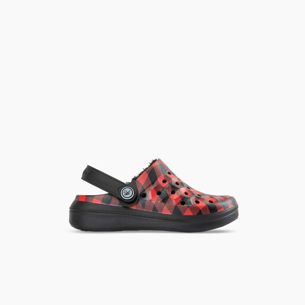 Kids' Varsity Lined Clog with Popinz – Glitter - Final Sale