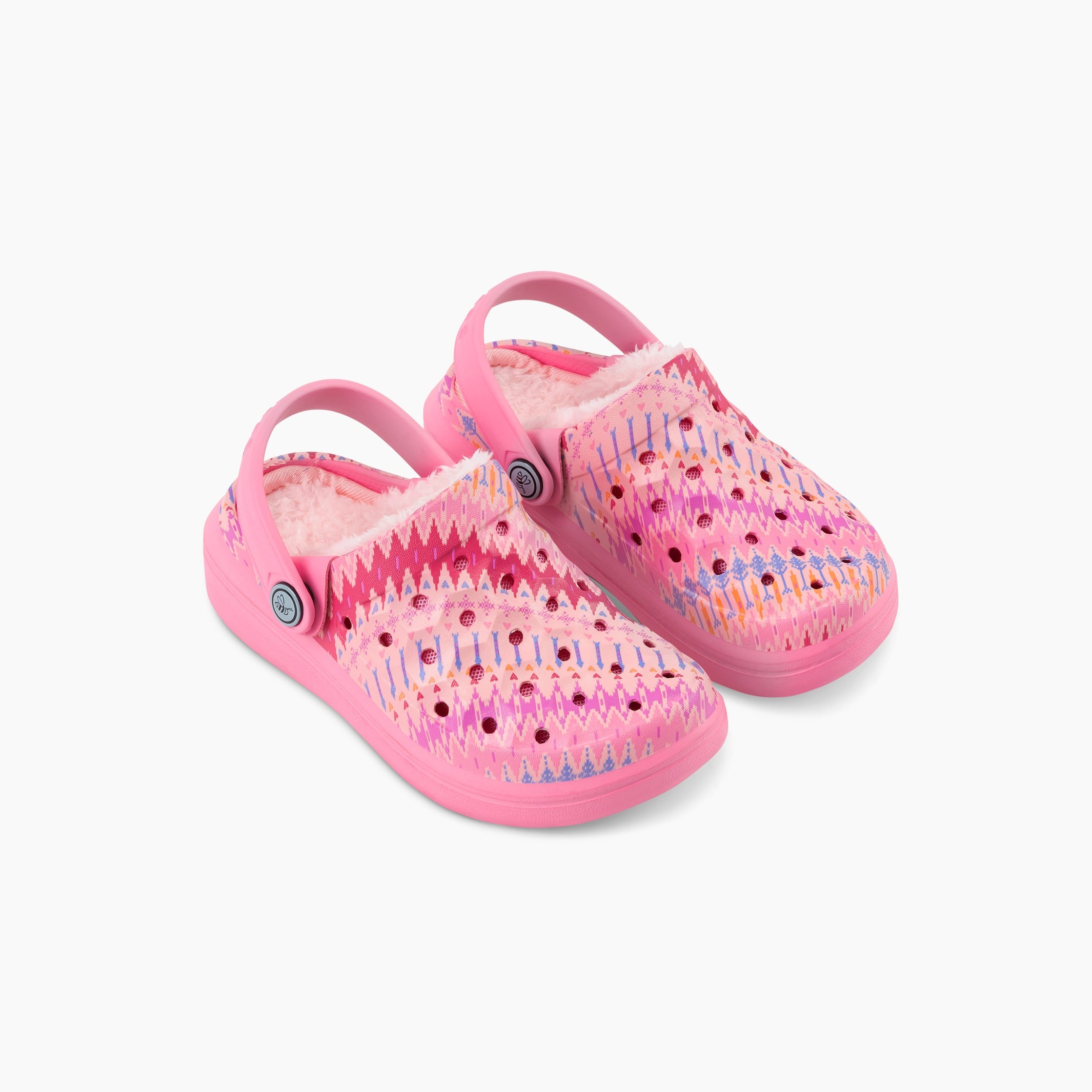 Kids' Varsity Lined Clog with Popinz – Glitter - Final Sale